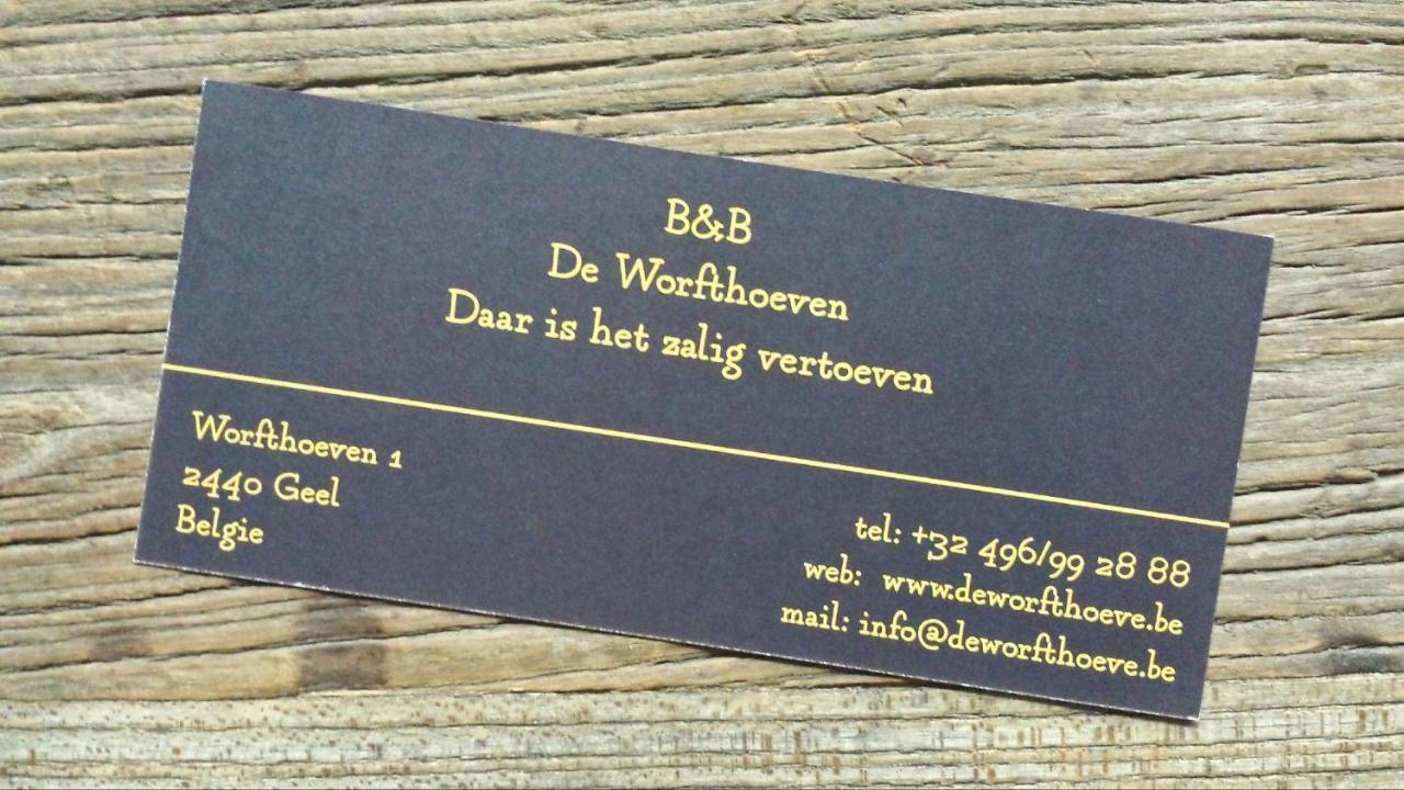 赫尔De Worfthoeve住宿加早餐旅馆 外观 照片